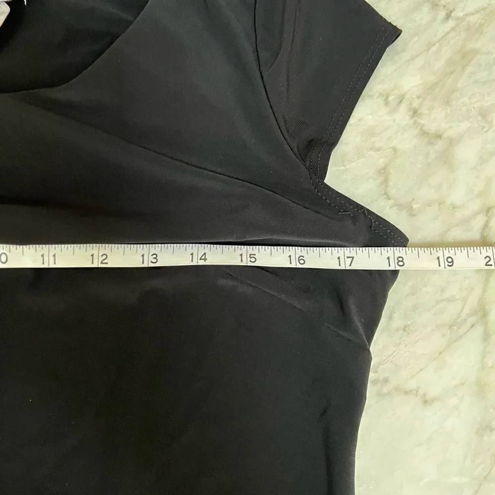 J.B.S. Ltd. Black stretchy dress size 8